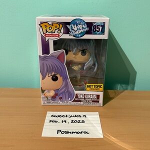 YOKO KURAMA (Hot Topic Exclusive) YuYu Hakusho Funko Pop #857
